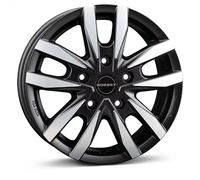 Borbet CW5 Black Polished Matt Alufelge 16 Zoll ET68 5x118 ML71,1