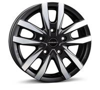 Borbet CW5 Black Polished Matt Alufelge 16 Zoll ET60 5x120 ML65,1
