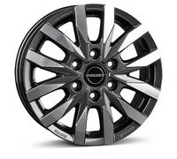 BORBET Alufelge CW6 mistral anthracite polished glossy 16 Zoll für MB Sprinter / VW Crafter