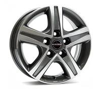 ALUFELGEN BORBET, CWD, 6X16 ET68 5X118 71,1, MISTRAL ANTHRACITE POLISHED GLOSSY