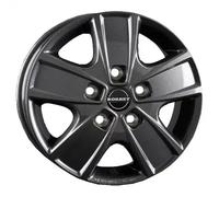 Alufelge BORBET CWG Einteilig Black Glossy 6.00 x 16 ET 68.00 5x118.00 Wintertauglich