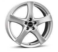 Borbet F, 6.5x16 4/100 ET45, brillantsilber lackiert