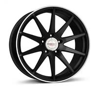BORBET DESIGN GTX schwarzmatt poliert mit Edelstahlring 8.0Jx19 5x112 ET44