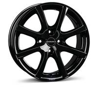 BORBET DESIGN LV4 schwarz glänzend 5.5Jx14 4x100 ET43