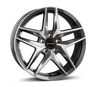 BORBET DESIGN Z mistral anthracite glossy polished 8.0Jx19 5x112 ET30
