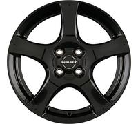 Borbet F black glossy 7x17 ET35 5.00x112 Hub Bore 72.50 mm - Alu felgen