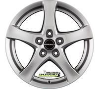 Borbet F2 brilliant silver 7.5x19 ET45 - LK5/120 ML72.5 Felge Alu