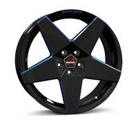 Borbet Felgen A 8x17 ET45 5x112 SWBLAU für Mercedes A B C LA E GLA GLK Vito