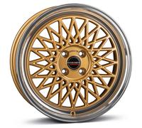 Borbet Felgen B 7.0x17 ET30 4x100 GOLDP für Dacia Dokker Lodgy Logan Sandero