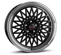 ALUFELGEN BORBET, B, 8X18 ET40 5X100 57,1, BLACK RIM POLISHED
