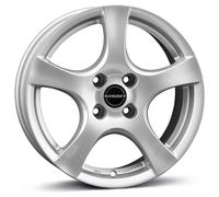 ALUFELGEN BORBET, F, 6X15 ET40 4X100 64, BRILLANT SILVER