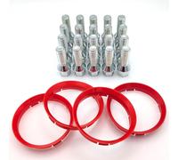 Borbet Felgen Multiflex 5265_SI Radschrauben Zentrierringe für Pössl Pössl Camps