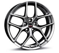 Borbet Felgen Y 8.0x19 ET37 5x112 SIL für VW Arteon Beetle Caddy CC Cross Eos Go