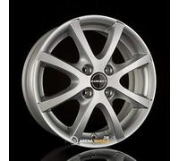 Borbet LV4 Crystal Silver Alufelge 15 Zoll ET35 4x108 ML72,5