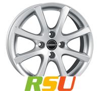 BORBET DESIGN LV4 kristallsilber 6.5Jx15 4x100 ET40