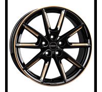 Borbet LX18 Black Glossy Gold Spoke Rim Alufelge 18 Zoll ET40 5x114,3 ML72,5