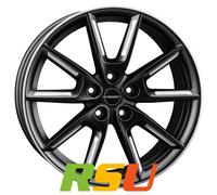Borbet LX18 black matt silver spoke rim 8x18" ET40 LK5 114.3 ML 72.5 Alufelge...
