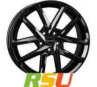 ALUFELGEN BORBET, N, 7,5X18 ET50 5X114,3 72,5, BLACK GLOSSY