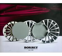 BORBET NABENDECKEL TRÄGER 56mm FELGENDECKEL NABENKAPPEN / NEU ORIGINAL