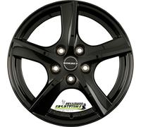 Alufelge BORBET TL Einteilig Black Glossy 5.50 x 15 ET 38.00 5x100.00 ECE Rad - Wintertauglich - 5 Speichen