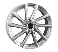 Borbet V 7,0x18 ET45 crystal silver Alufelge