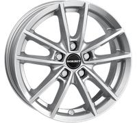 Borbet W, 7x17 5/108 ET40, crystal silver