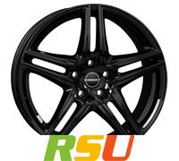 Borbet XR black glossy 7.5x17" ET35 LK5 120 ML 72.5 Alufelgen 17 Zoll