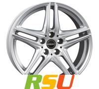 Borbet XR Brillant Silver Alufelge 16 Zoll ET22 5x112 ML66,6