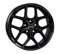 Alufelge BORBET Y Einteilig Black Glossy 7.50 x 17 ET 47.00 5x100.00 Wintertauglich