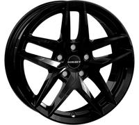 Borbet Z, 7.5x18 5/112 ET49, schwarz glanz