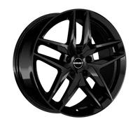 Borbet Z Black Glossy Alufelge 18 Zoll ET50 5x112 ML66,6