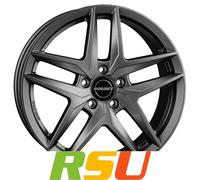 Borbet Z dark grey matt 7.5x17" ET43 LK5 112 ML 66.6 Alufelgen 17 Zoll