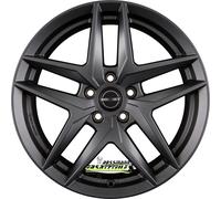 Borbet Z dark grey matt 8.5x20 ET30 - LK5/112 ML66.5 Felge Alu