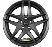 Borbet Z dark grey matt 8x19 ET38 - LK5/112 ML66.5 Felge Alu