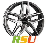ALUFELGEN BORBET, Z, 8X19 ET38 5X112 66,5, MISTRAL ANTHRACITE GLOSSY POLISHED