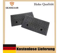 Bordsteinrampe 2 Stück Bordsteinrampe Auto Auffahrrampe 10cm Hoch Rollstuhlrampe
