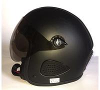 Bores Gensler Kult Jethelm mit Visier, schwarz matt, XXS/S | Herausnehmbares Futter