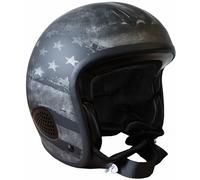 Bores Gensler Kult Jethelm, schwarz-weiss-silber, Größe 2XS S für Männer