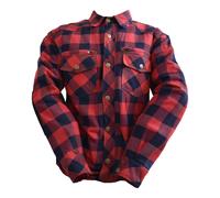 Bores Lumberjack Jacken-Hemd blau / rot Herren 6XL