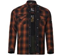 Bores Lumberjack Jacken-Hemd orange / schwarz Herren 4XL