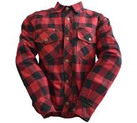 Bores Lumberjack Jacken-Hemd schwarz / rot Herren S