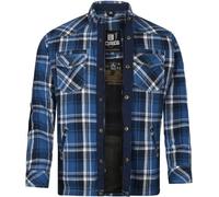 Bores Lumberjack Shirt (Blue/White,L)