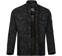 Bores Militaryjack Jacken-Hemd camouflage schwarz 5XL