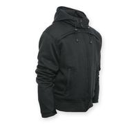 Bores Motorrad Aramid-Hoodie Safety 4 Sommer Schwarz
