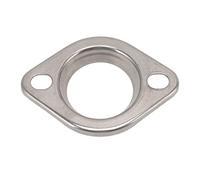 BOROCO 2 Bolt 2,5 Zoll Fächerkrümmer Abgasanschluss Flansch Edelstahl Downpipe Collectorin Flansch für Civic