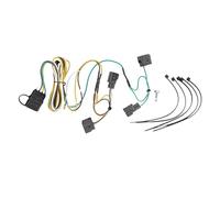 BOROCO 4-poliger Anhänger-Kabelbaum 55363 Fahrzeugseitiger 4-poliger Anhängerkupplungs-Kabelbaum als Ersatz für TJ 1998-2006