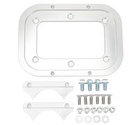 BOROCO Batteriefach, Batteriepalette aus Billet-Aluminium, Kompatibel Mit Optima-Batterien, Blau, Gelb, Rot, Oben 34M D34M D34 D34 78