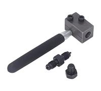 BOROCO Doppel-Bördelwerkzeug für Bremsleitungen, 3/16-Zoll-Bremsleitungsrohr Doppelbördelwerkzeug, Universal Bremsleitung Bördelgerät für Automobilstahl-Kupfer-Nickel- und Stahlrohre