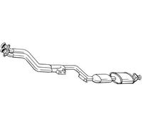 KATALYSATOR BOSAL 099-600 VORNE FÜR MERCEDES C-KLASSE W202