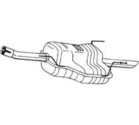 Bosal Endschalldämpfer 185-481 für Opel Astra G